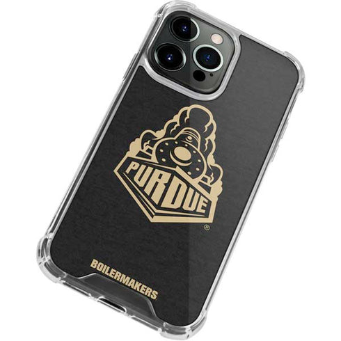 Purdue University Purdue University Signature Logo iPhone 13 Pro Max Clear Case